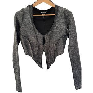 Sparkle Split Hem Top